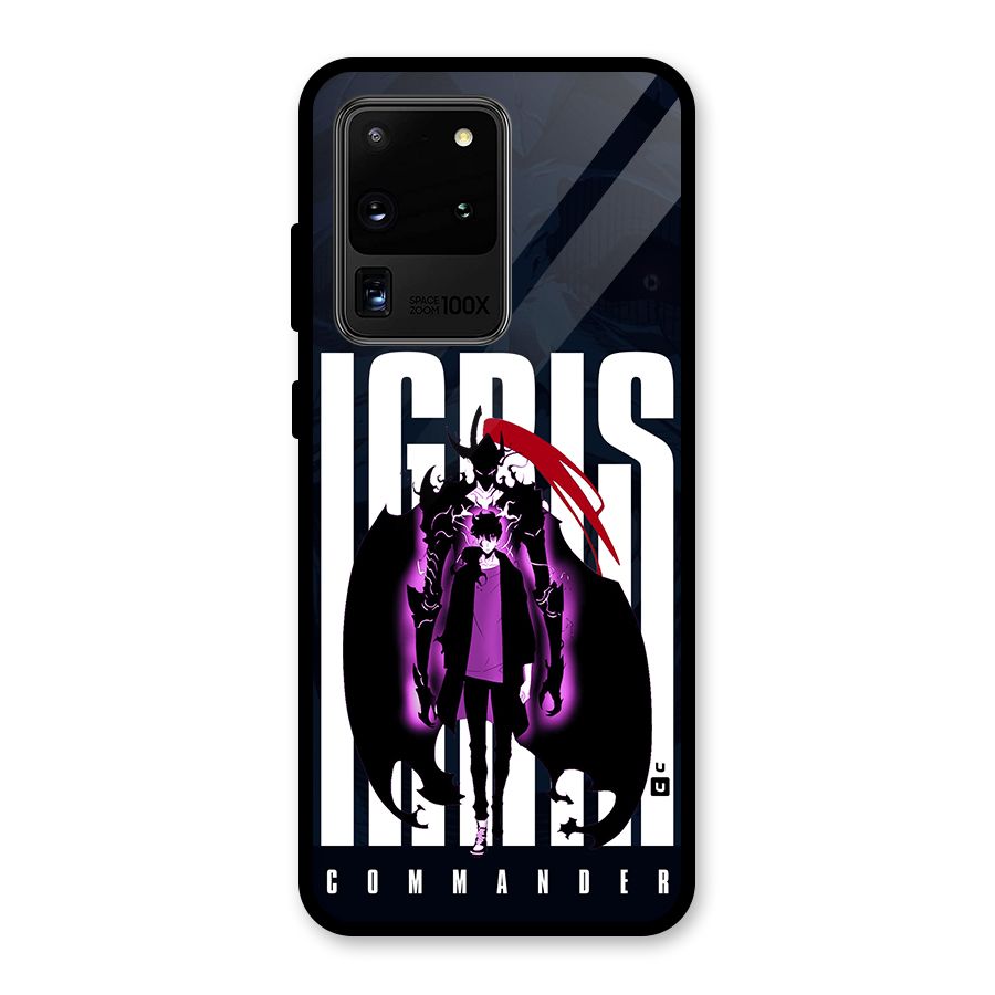 Commander Igris Glass Back Case for Galaxy S20 Ultra