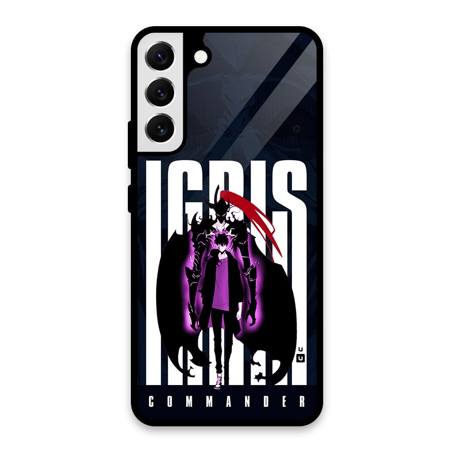 Commander Igris Glass Back Case for Galaxy S22 Plus 5G