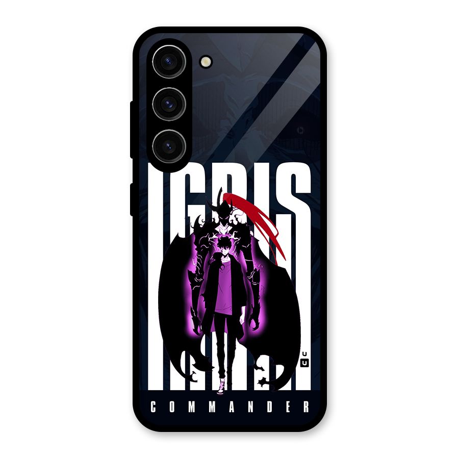 Commander Igris Glass Back Case for Galaxy S23