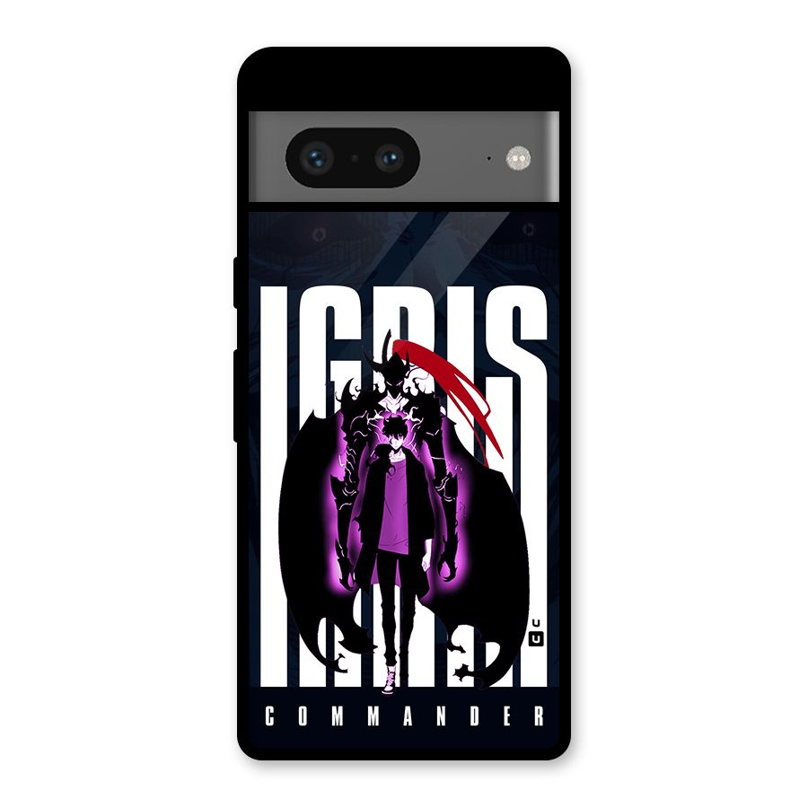 Commander Igris Glass Back Case for Google Pixel 7