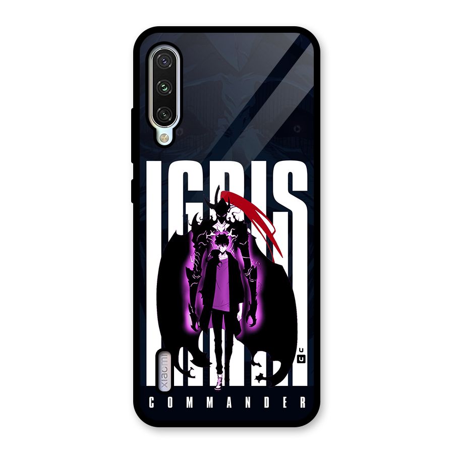 Commander Igris Glass Back Case for Mi A3