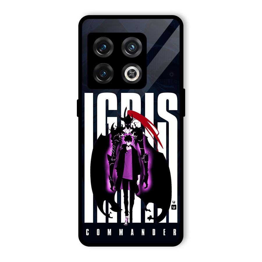 Commander Igris Glass Back Case for OnePlus 10 Pro 5G
