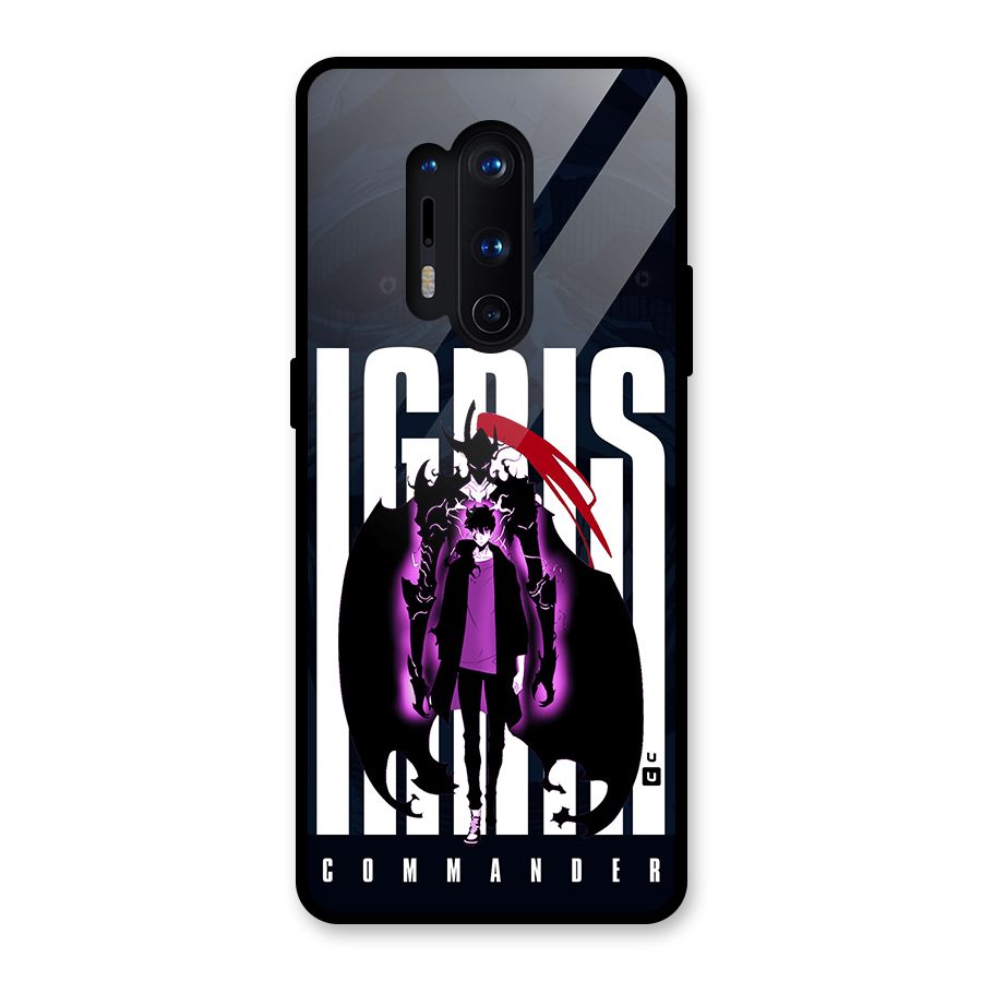 Commander Igris Glass Back Case for OnePlus 8 Pro