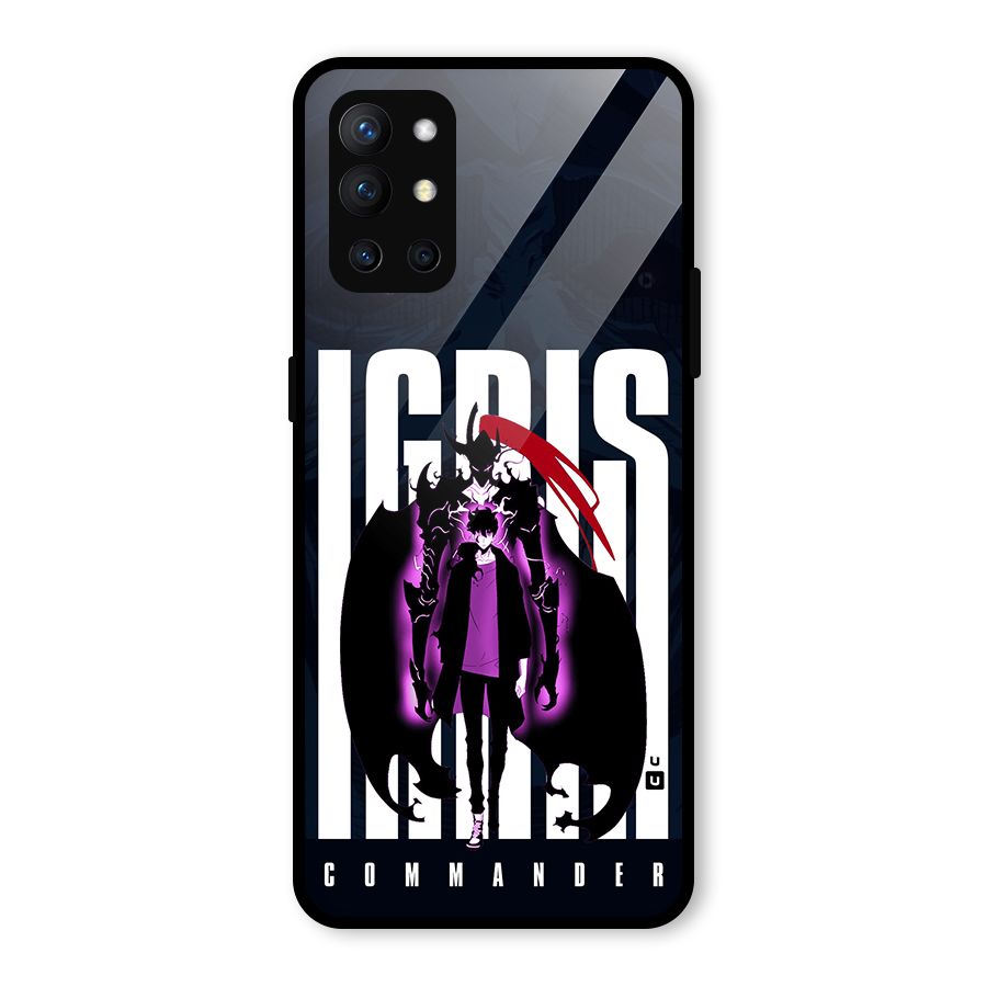 Commander Igris Glass Back Case for OnePlus 9R