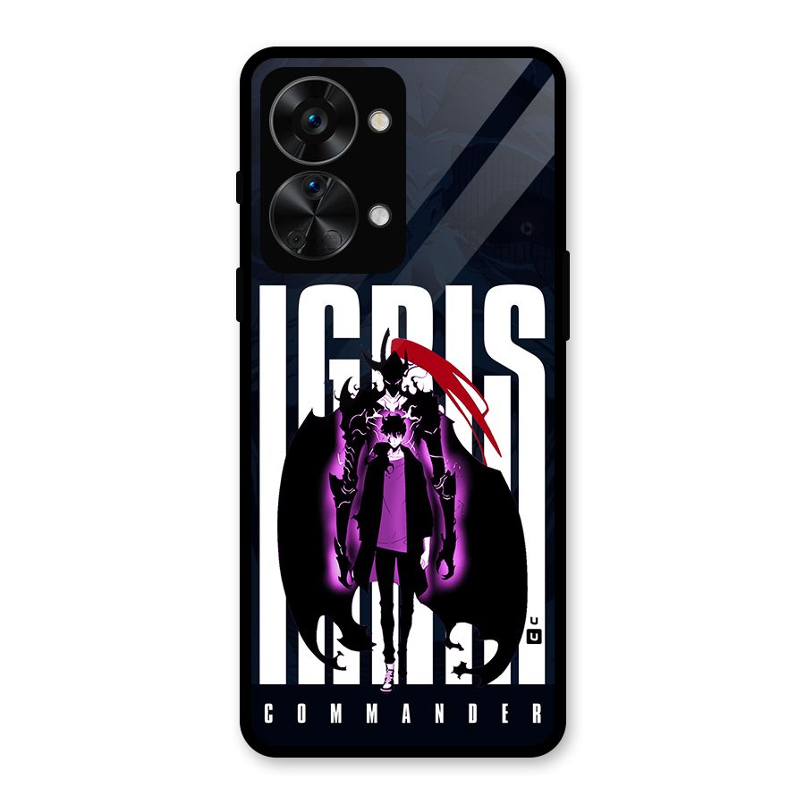Commander Igris Glass Back Case for OnePlus Nord 2T
