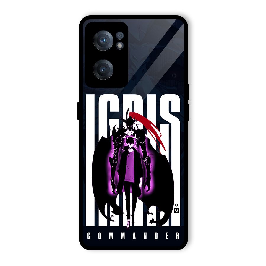 Commander Igris Glass Back Case for OnePlus Nord CE 2 5G