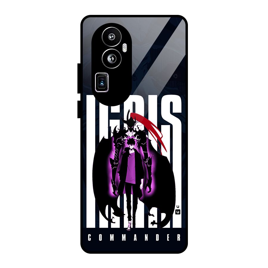 Commander Igris Glass Back Case for Oppo Reno10 Pro Plus