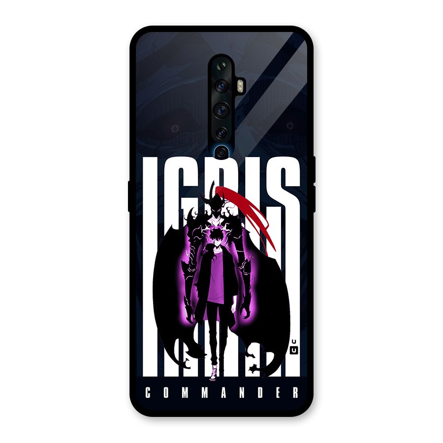 Commander Igris Glass Back Case for Oppo Reno2 Z