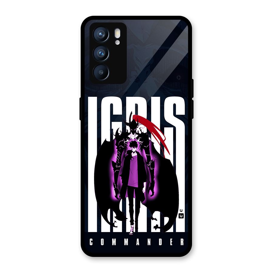 Commander Igris Glass Back Case for Oppo Reno6 5G