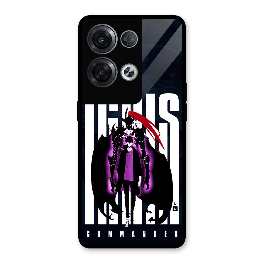 Commander Igris Glass Back Case for Oppo Reno8 Pro 5G