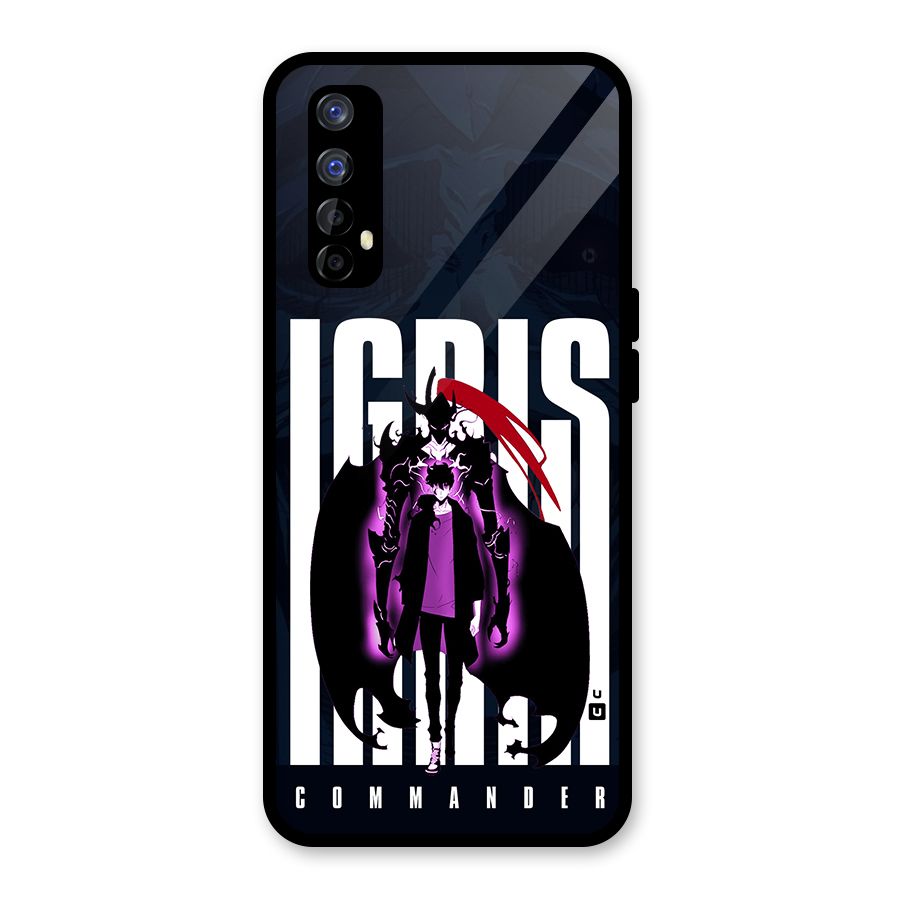 Commander Igris Glass Back Case for Realme 7