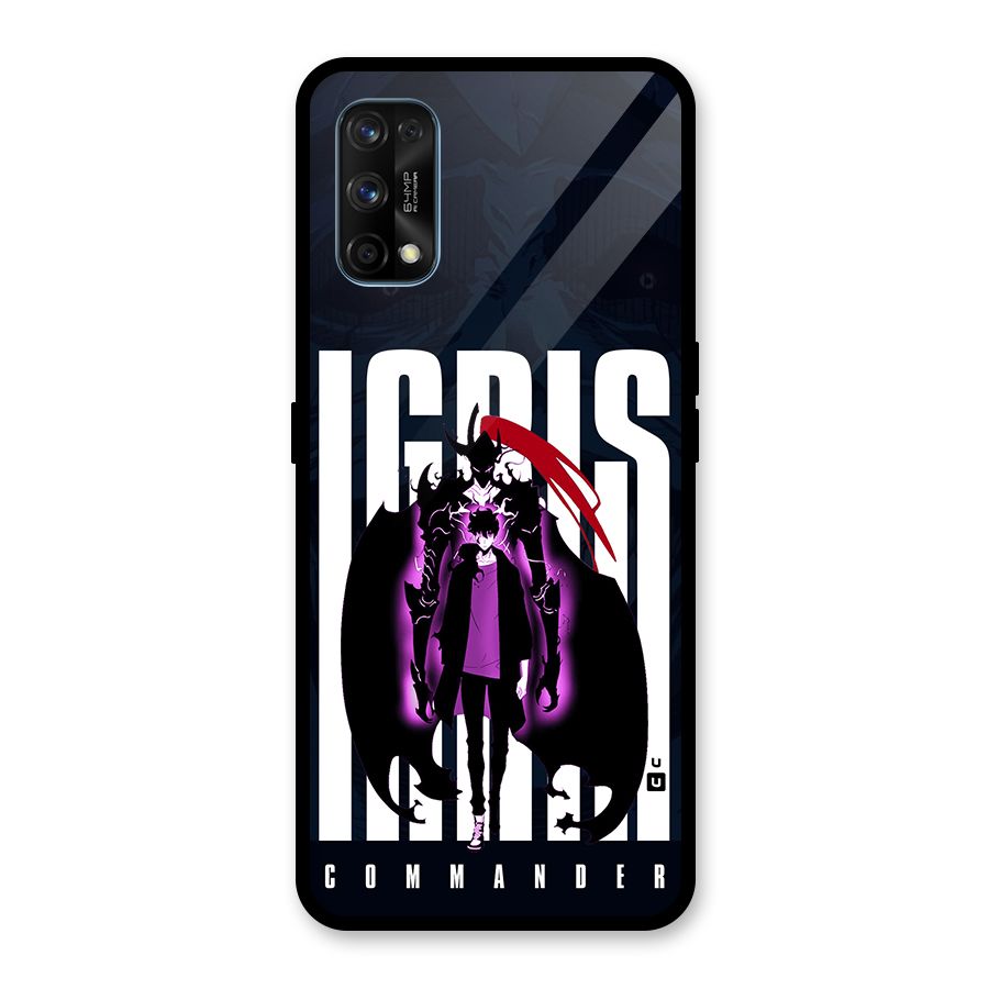 Commander Igris Glass Back Case for Realme 7 Pro
