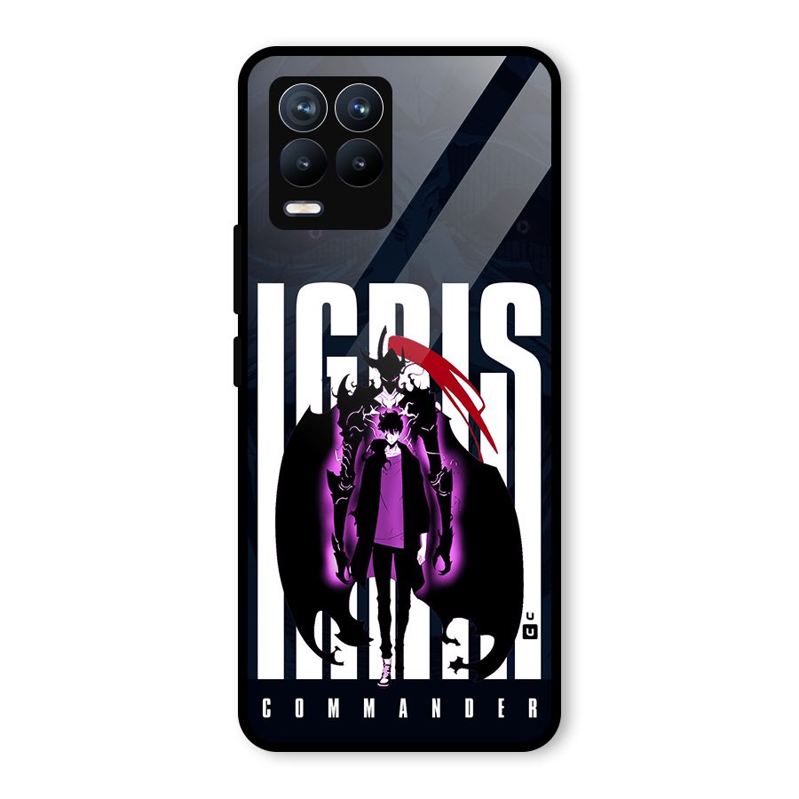 Commander Igris Glass Back Case for Realme 8