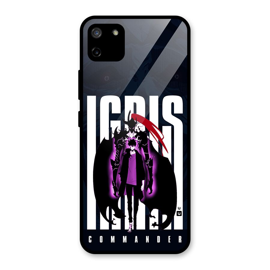 Commander Igris Glass Back Case for Realme C11
