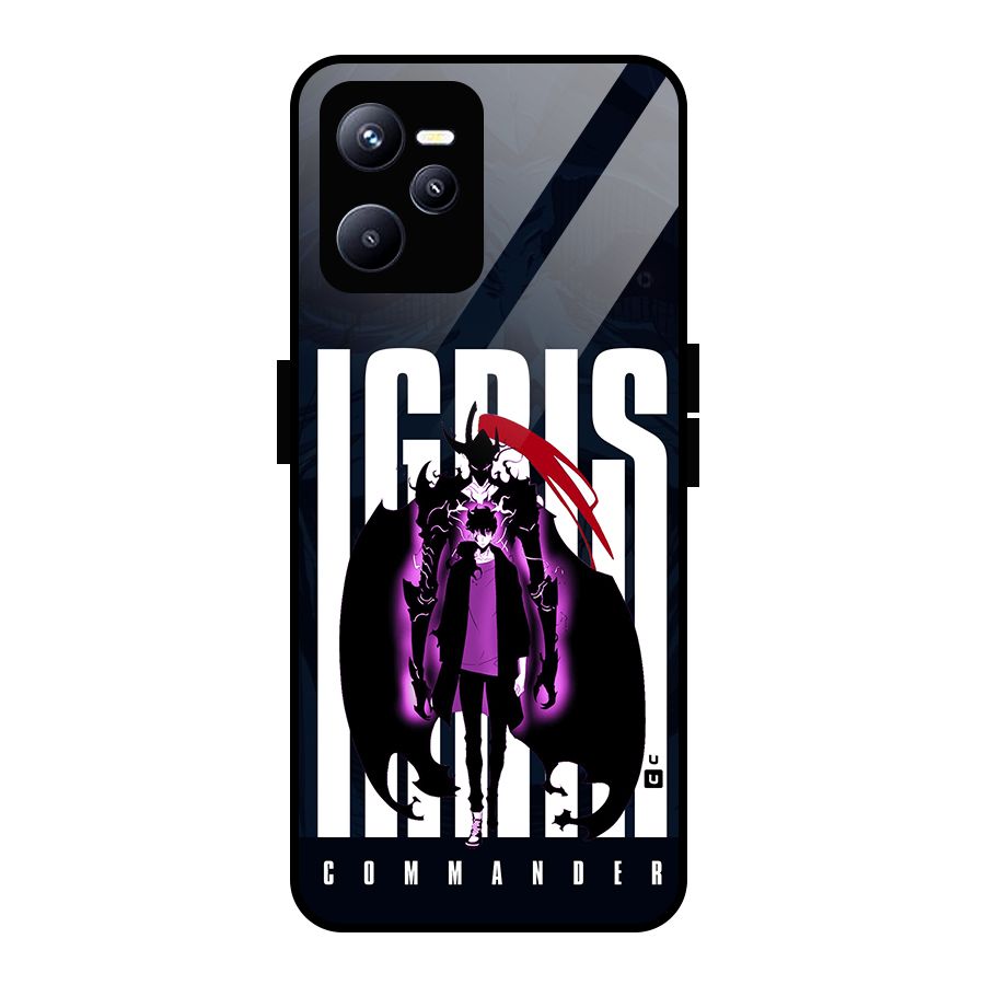 Commander Igris Glass Back Case for Realme C35