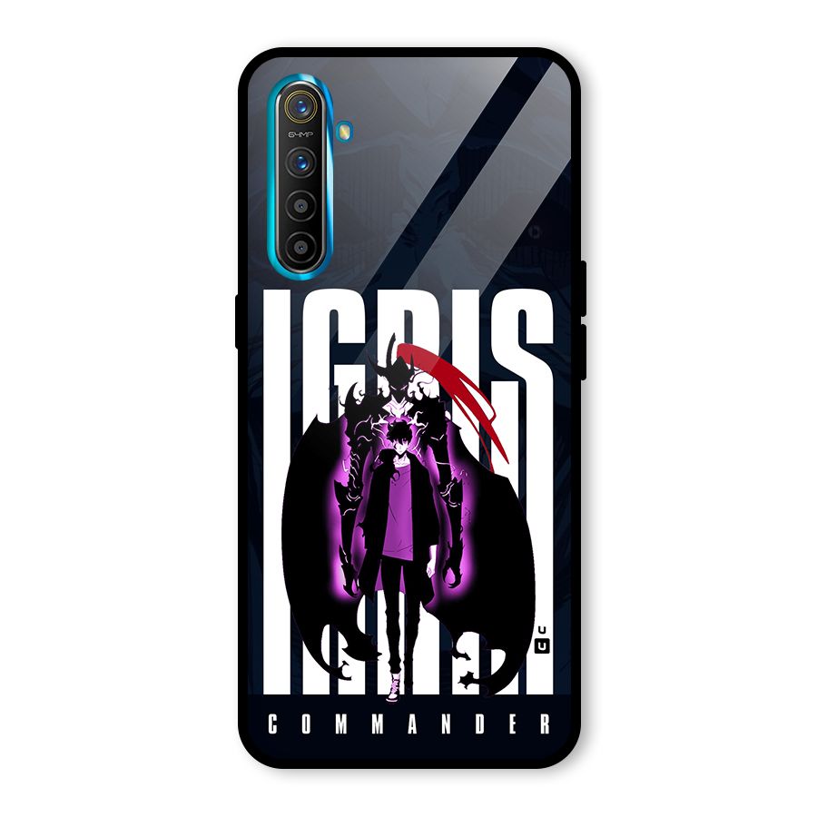 Commander Igris Glass Back Case for Realme XT