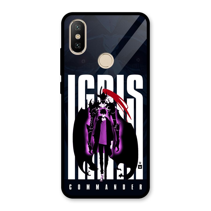 Commander Igris Glass Back Case for Redmi A2
