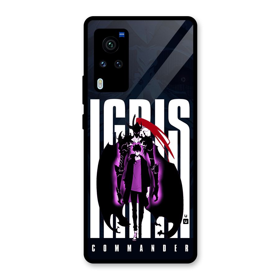 Commander Igris Glass Back Case for Vivo X60 Pro