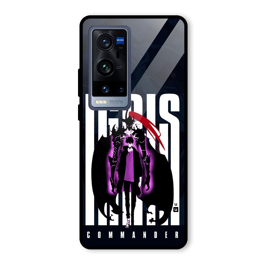 Commander Igris Glass Back Case for Vivo X60 Pro Plus