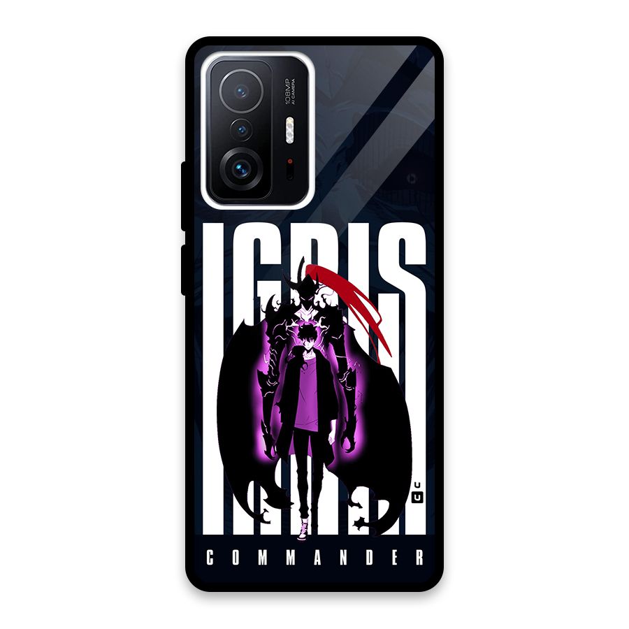 Commander Igris Glass Back Case for Xiaomi 11T Pro