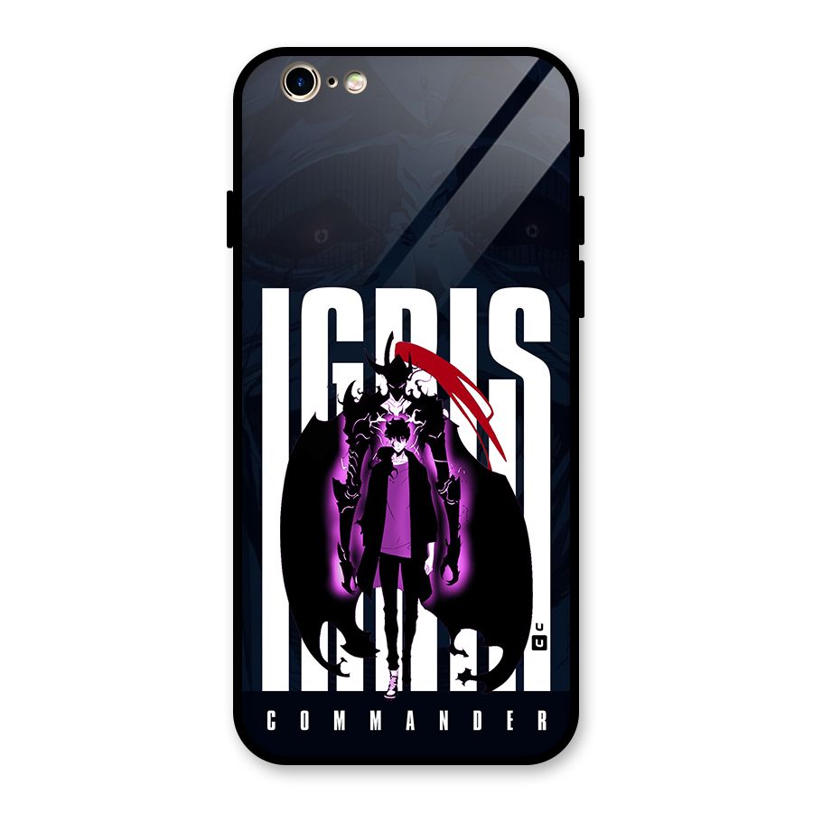 Commander Igris Glass Back Case for iPhone 6 6S