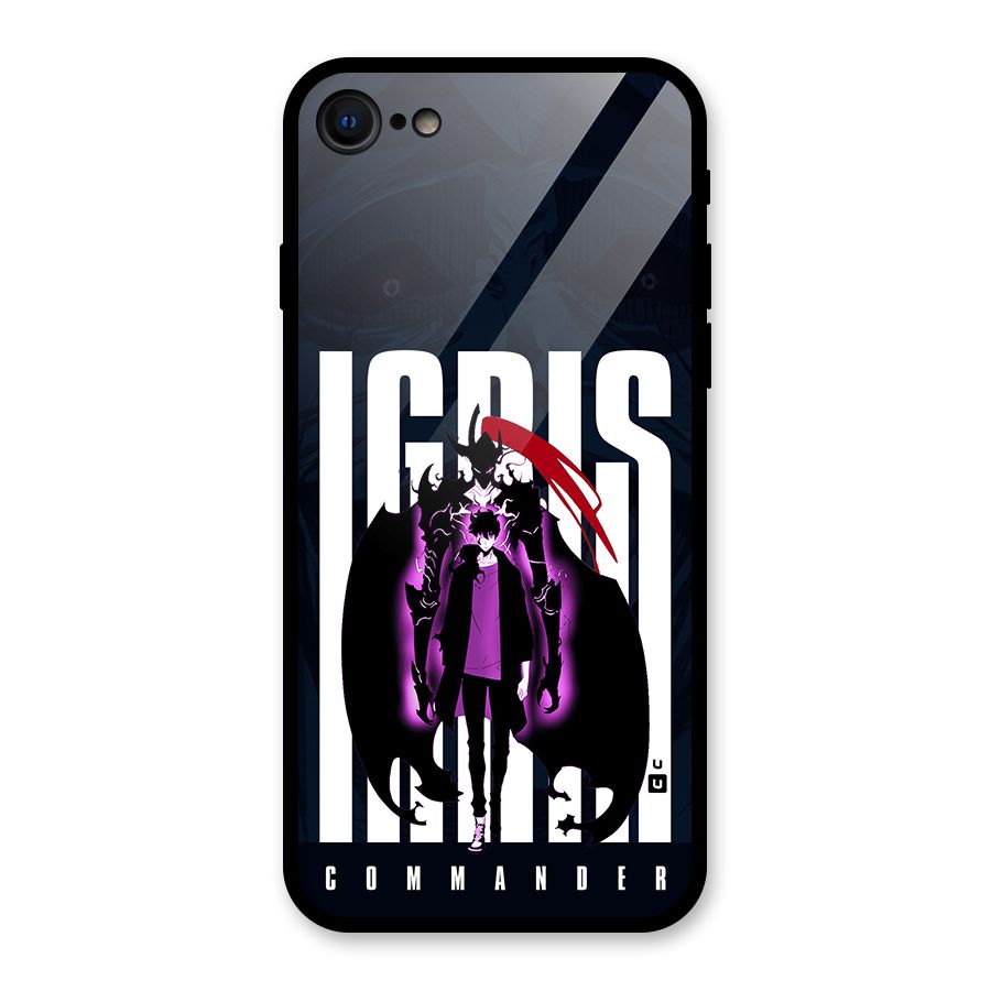 Commander Igris Glass Back Case for iPhone 7