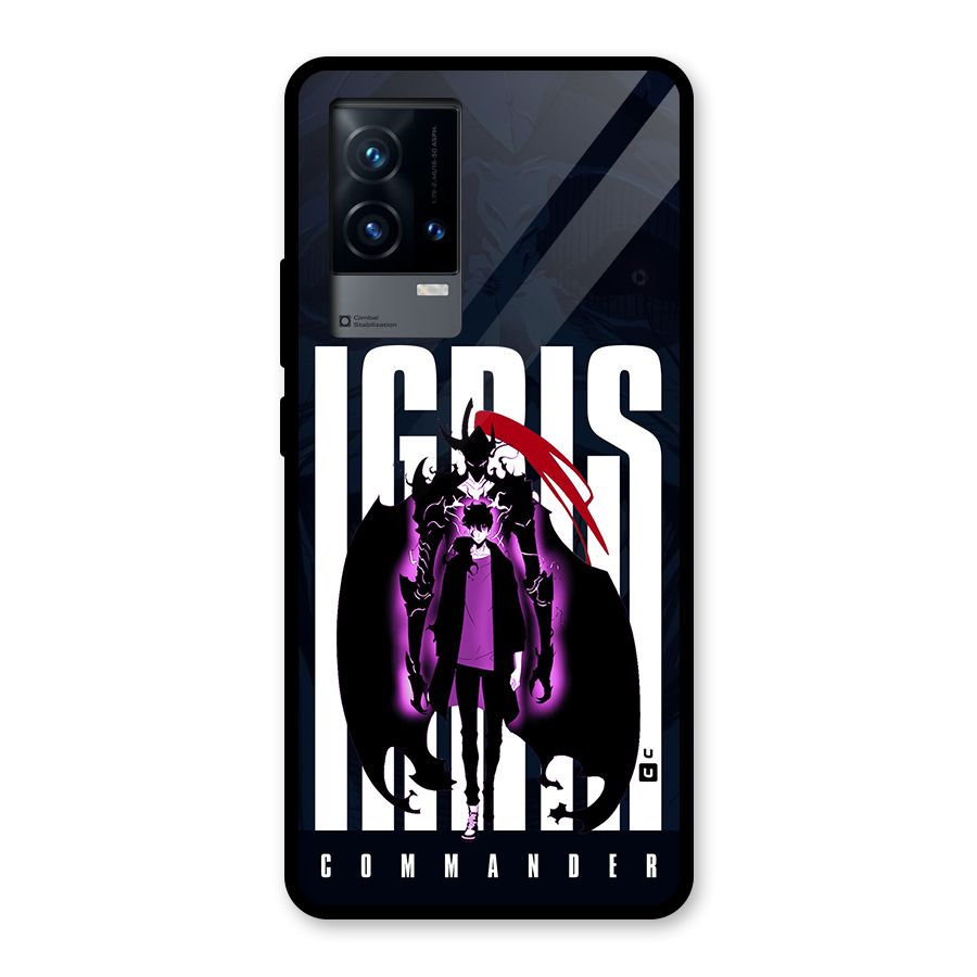 Commander Igris Glass Back Case for iQOO 9 5G