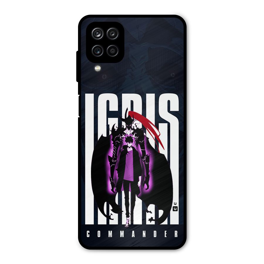 Commander Igris Metal Back Case for Galaxy A12