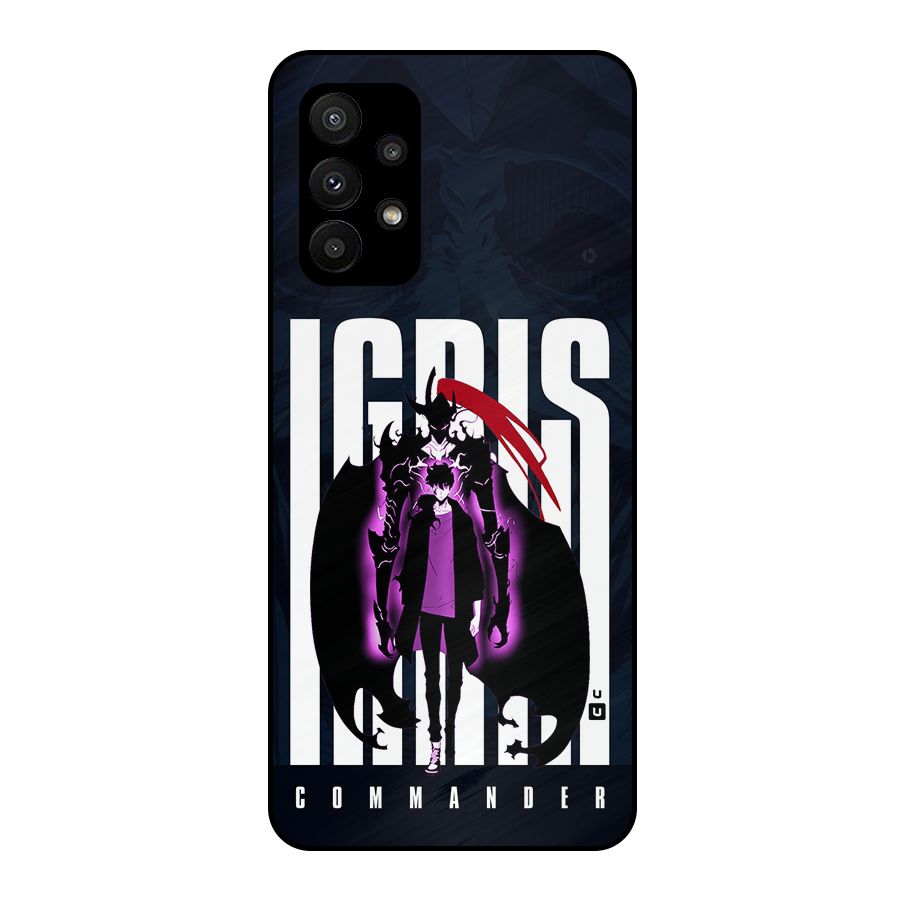 Commander Igris Metal Back Case for Galaxy A23