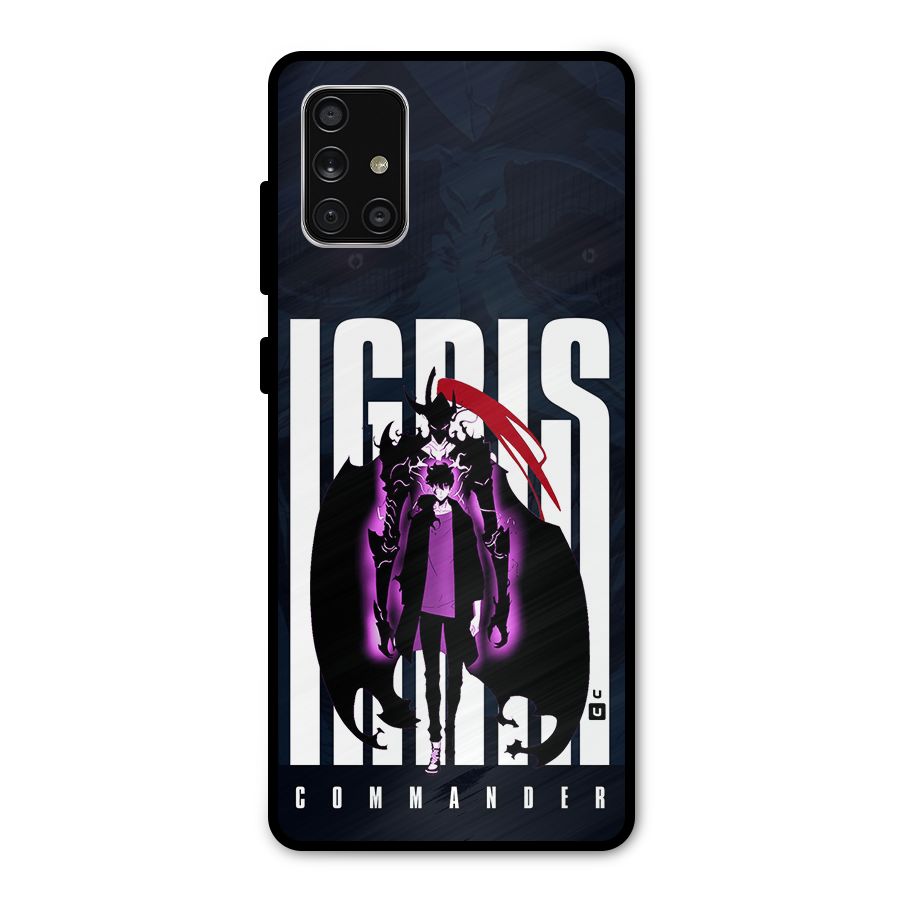 Commander Igris Metal Back Case for Galaxy A71