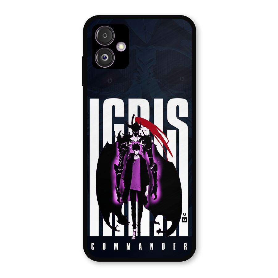 Commander Igris Metal Back Case for Galaxy F14