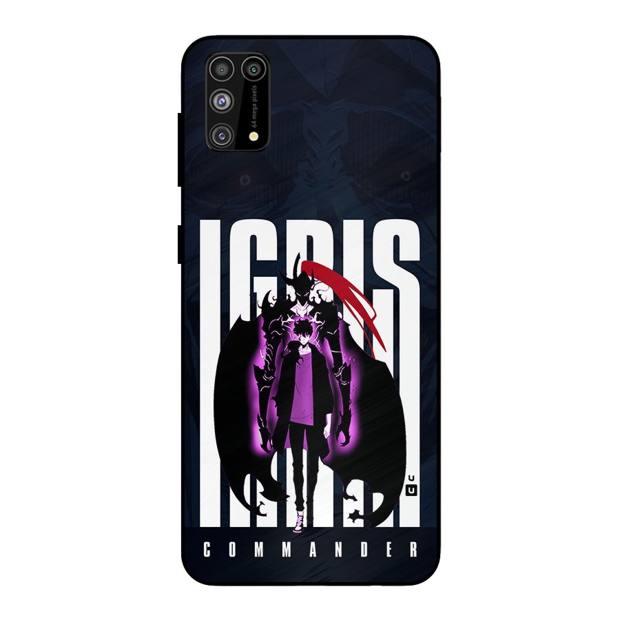 Commander Igris Metal Back Case for Galaxy M31