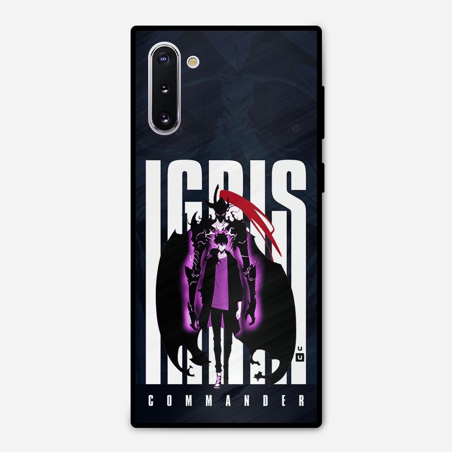 Commander Igris Metal Back Case for Galaxy Note 10