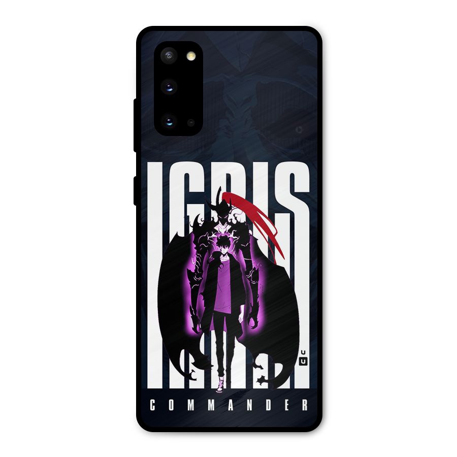 Commander Igris Metal Back Case for Galaxy S20