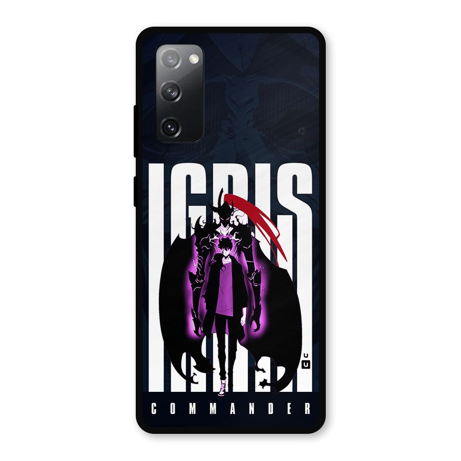 Commander Igris Metal Back Case for Galaxy S20 FE 5G
