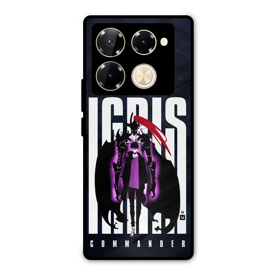 Commander Igris Metal Back Case for Infinix Note 40 Pro Plus