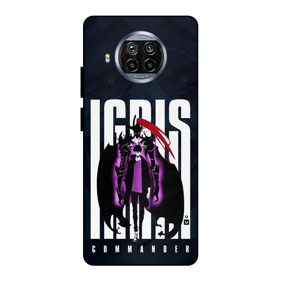 Commander Igris Metal Back Case for Mi 10i
