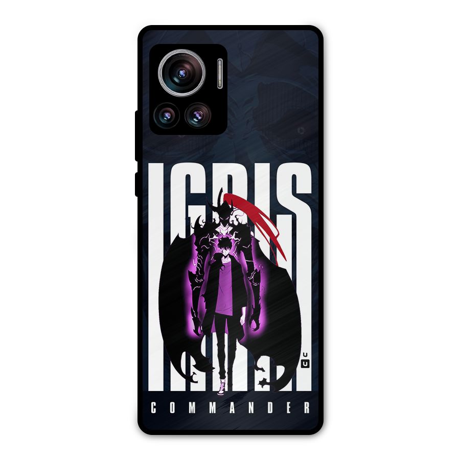 Commander Igris Metal Back Case for Motorola Edge 30 Ultra