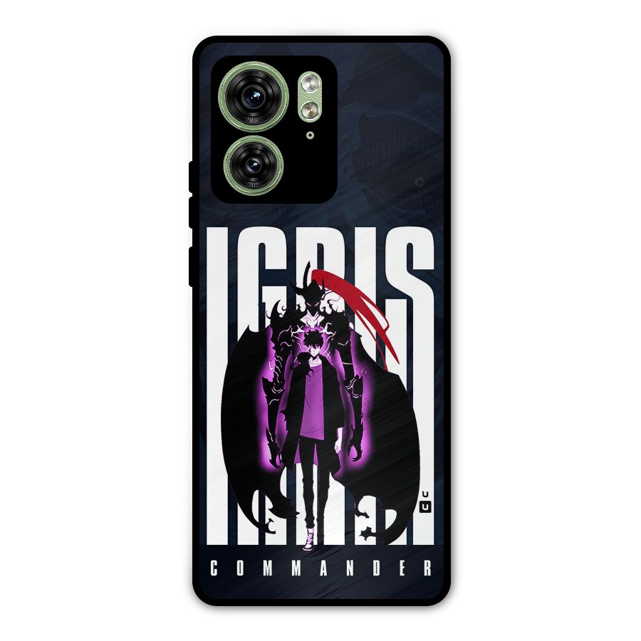 Commander Igris Metal Back Case for Motorola Edge 40 5G