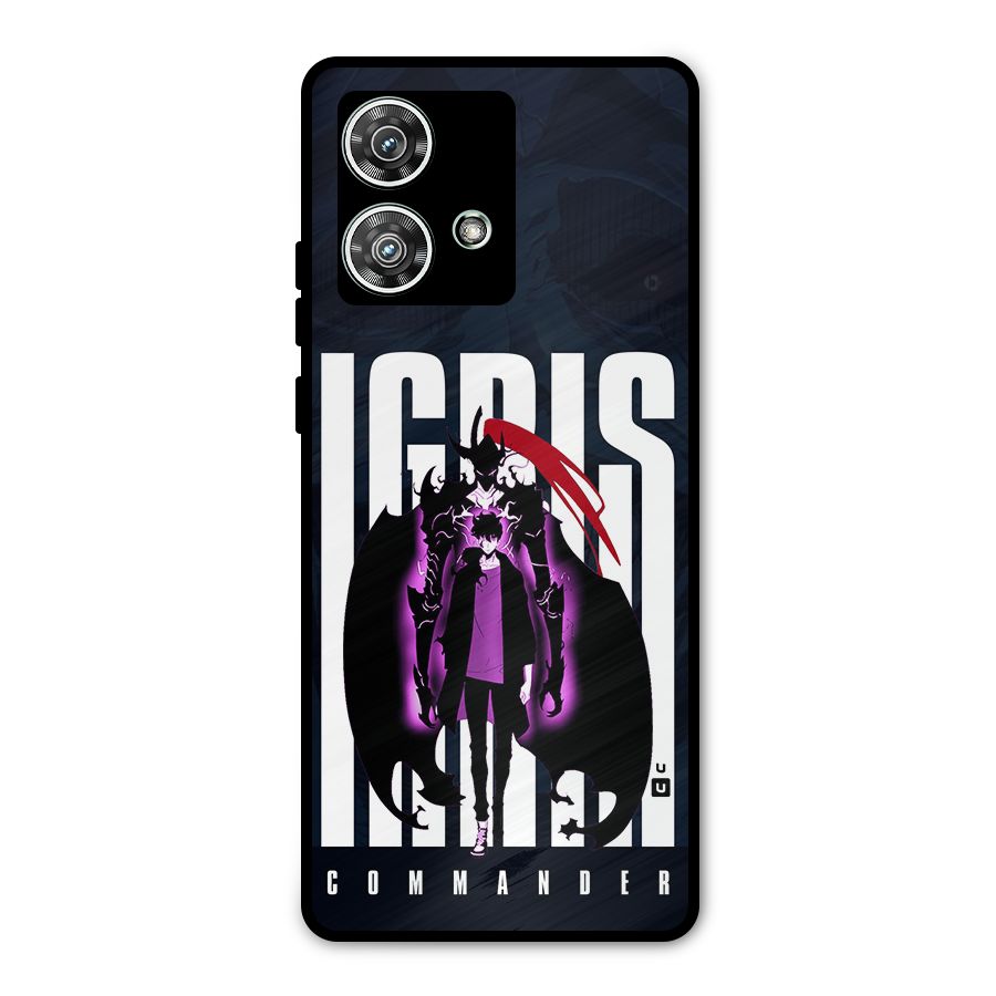 Commander Igris Metal Back Case for Motorola Edge 40 Neo