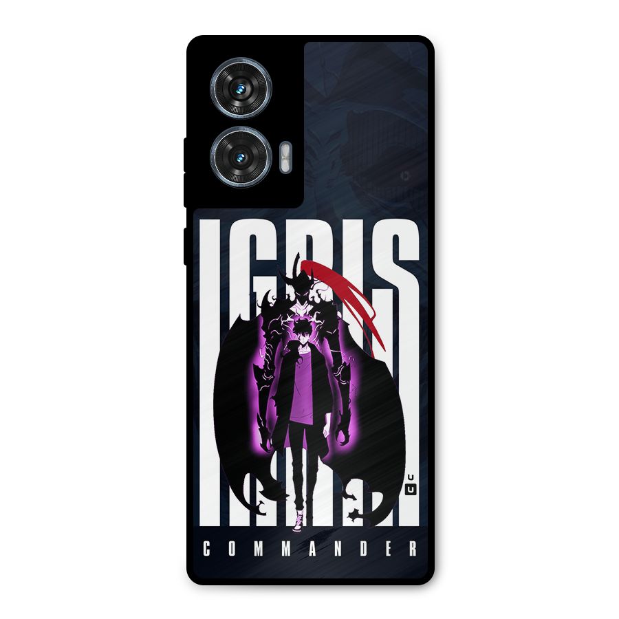 Commander Igris Metal Back Case for Motorola Edge 50 Fusion