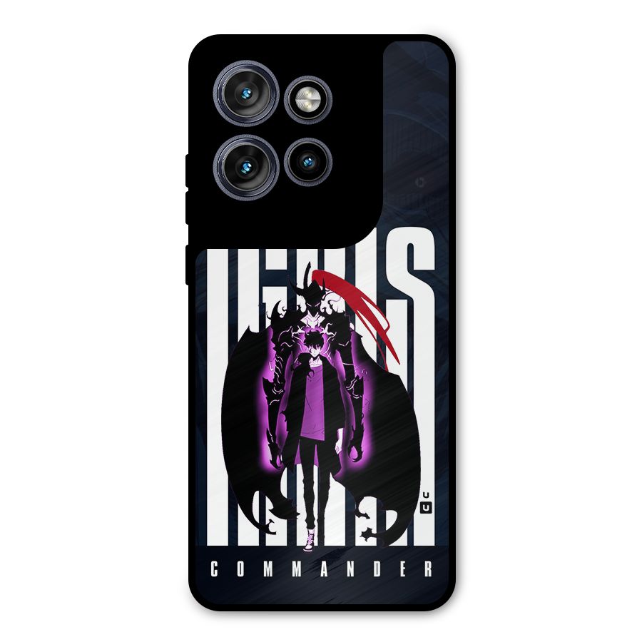 Commander Igris Metal Back Case for Motorola Edge 50 Neo