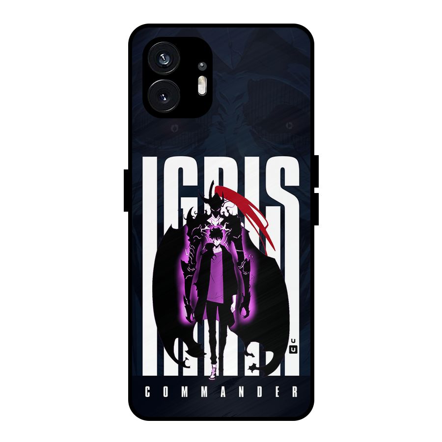 Commander Igris Metal Back Case for Nothing Phone 2
