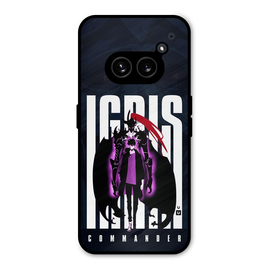 Commander Igris Metal Back Case for Nothing Phone 2a Plus