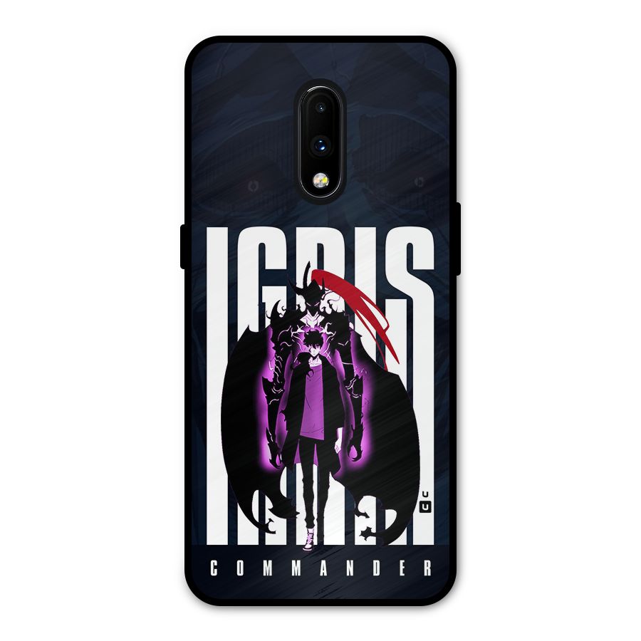 Commander Igris Metal Back Case for OnePlus 7
