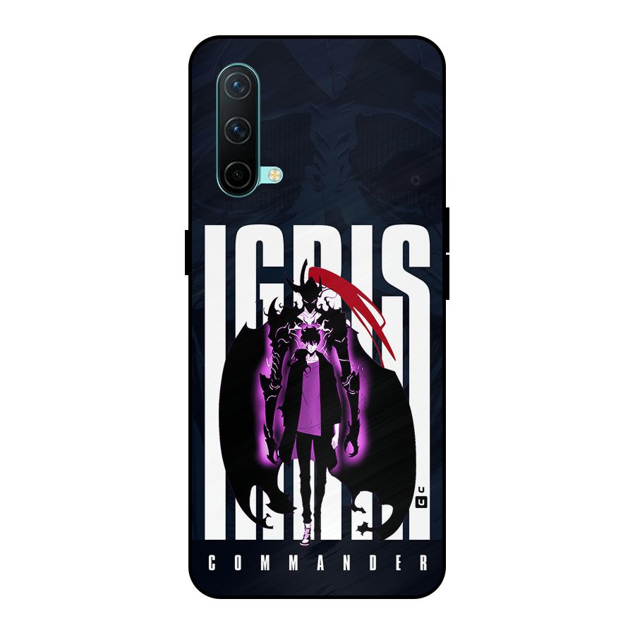 Commander Igris Metal Back Case for OnePlus Nord CE 5G