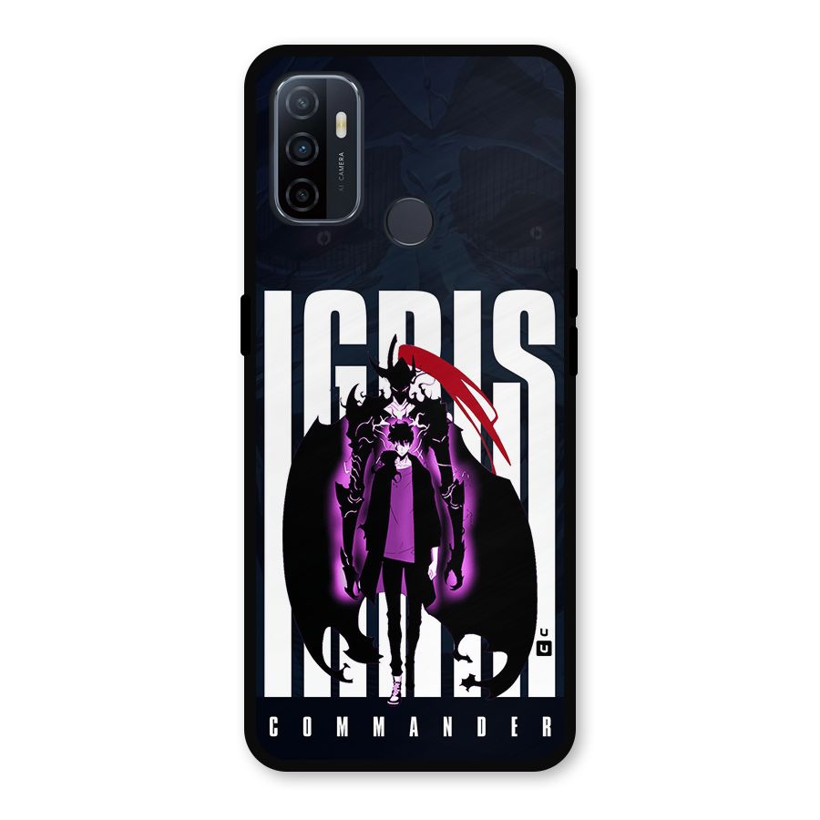 Commander Igris Metal Back Case for Oppo A53