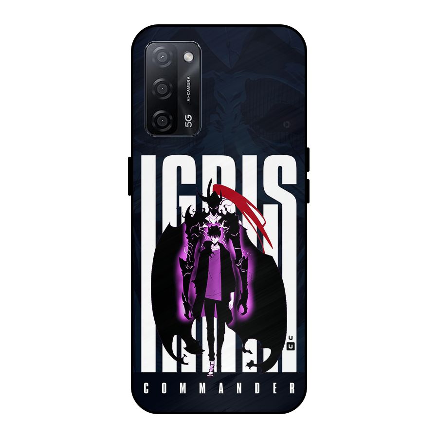 Commander Igris Metal Back Case for Oppo A53s 5G