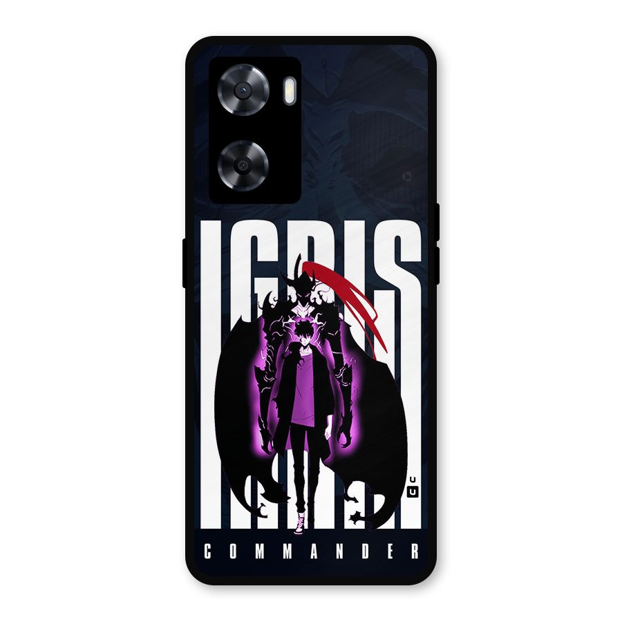 Commander Igris Metal Back Case for Oppo A77