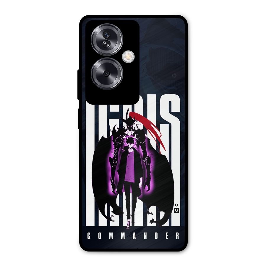 Commander Igris Metal Back Case for Oppo A79 5G